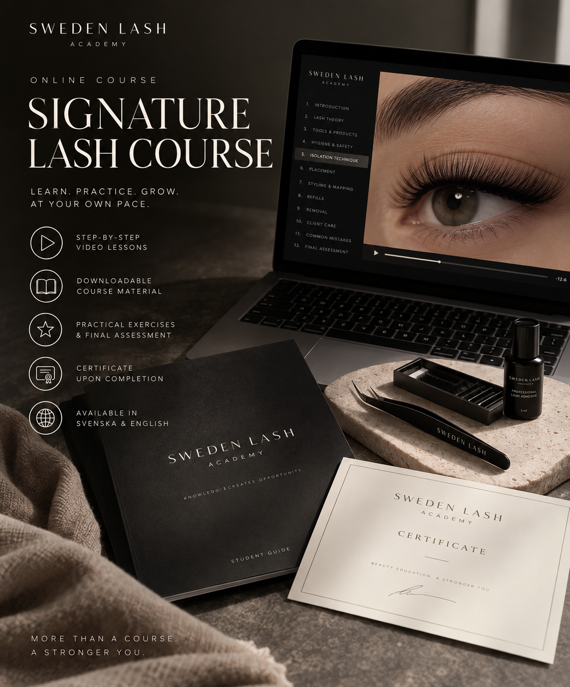 SIGNATURE LASH COURSE — ONLINE